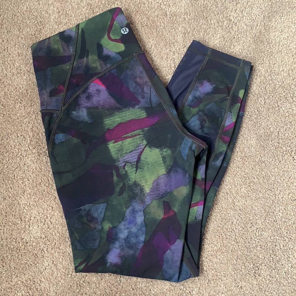 Lululemon multicolor leggings